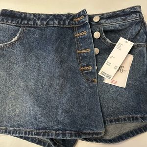 NWT BDG Mini denim envelope skort, Size 26